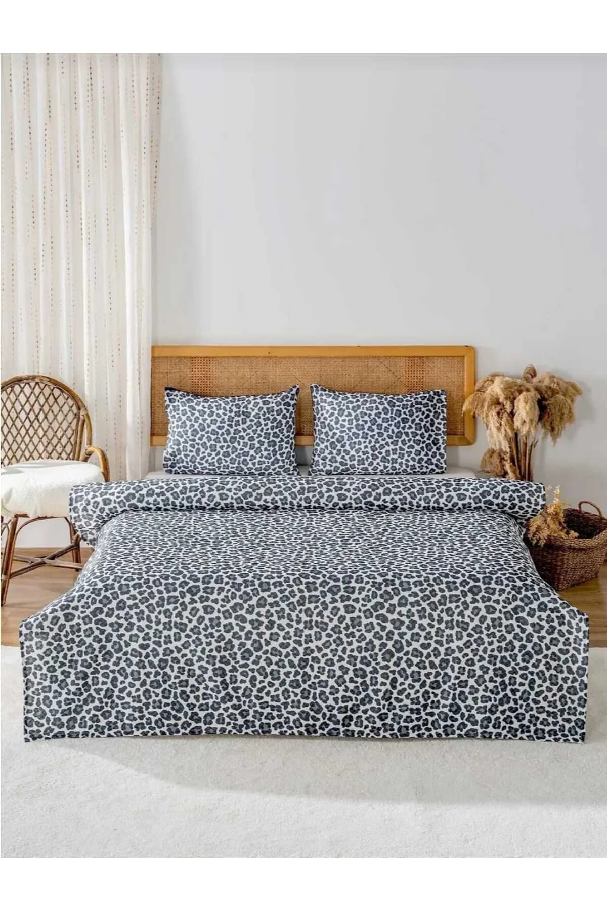 Leopar Desenli Battal Boy Pike 220x240 Cm Şıklık Ve Konfor Bir Arada Diğer