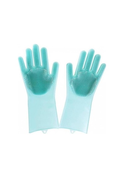Sihirli Isıya Dayanıklı Silikon Çok Amaçlı Bulaşık Eldiven Fırçası Magic Gloves Diğer