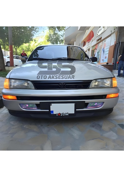 Toyota Corolla Efsane Kasa Ae101 1991-1998 Uyumlu H Lip Esnek Ön Lip 2 Parça Karlık Ön Ek Tampon Altı Dill