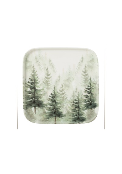 Mudo Home Pıne Kare Tabak 22cm Diğer