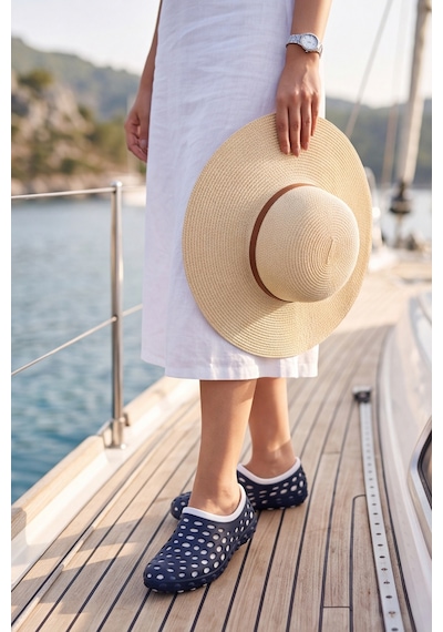 Aqua Stream - Uniseks 36-45 Hızlı Kuruyan Lacivert Beyaz Deniz Ayakkabısı Özel Yuvarlak Kaba... Aqua Stream - Uniseks 36-45 Hızlı Kuruyan Lacivert Beyaz Deniz Ayakkabısı Özel Yuvarlak Kaba...