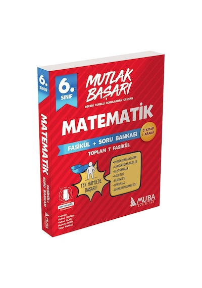 6.Sınıf Mutlak Başarı Matematik Fasikül ve Soru Bankası -  Muba Yayınları