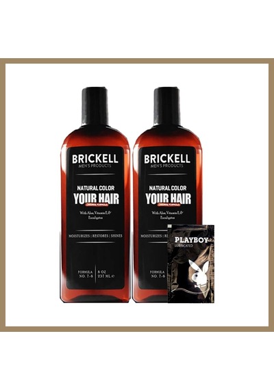 Bezos Brickell Erkeklere Özel Aslko2:0308 Anti-white 2ad 237 Ml Beyaz Saç Sakal Bakım Şampuanı + Yanında Jel 22