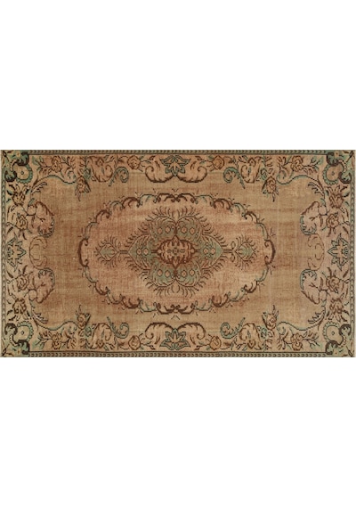 Eşsiz Anadolu Vintage Eskitme El Dokuma Halı 159 X 271 Cm 8969