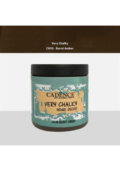Very Chalky Home Decor Mobilya Boyası 500Ml. 55 Burnt Umber Very Chalky Home Decor Mobilya Boyası 500Ml. 55 Burnt Umber