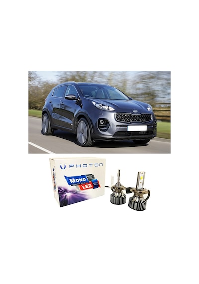 Kia Sportage Led Xenon Uzun Far Ampulü Hb3 Mono Yeni Seri Beyaz 2017+