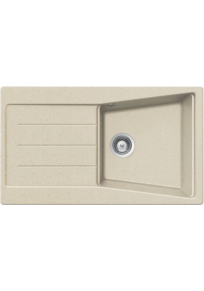 Smeg - Avena Tek Gözlü Granit Eviye - Ls861av- Granit