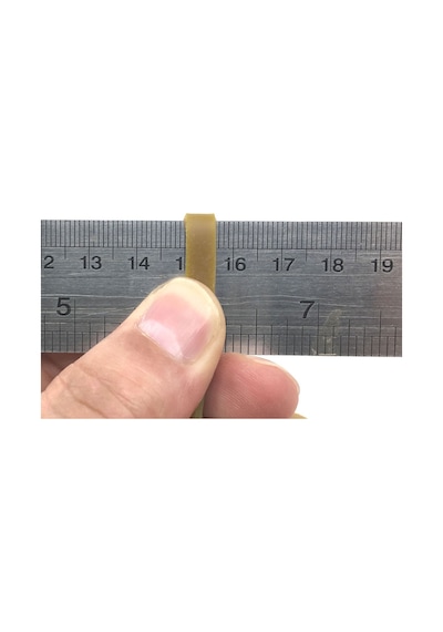 Kauçuk Kalın Paket Lastiği 180x6mm 25 Kg