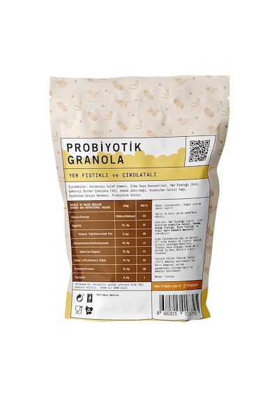Fropie Probiyotik Granola - Yer Fıstığı & Çikolata 200 G