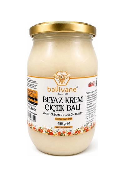 Artvin Ardanuç Beyaz Krem Çiçek Balı 450 Gr.