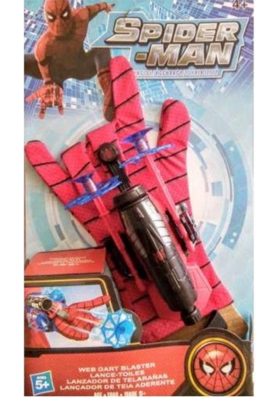 Spiderman Ağ Şeklinde Ok Atan Eldiven - Örümcek Adam Figürlü Ağ A