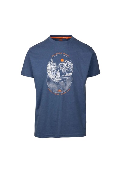 Trespass Flagel - Male Casual T-shırt Mavi