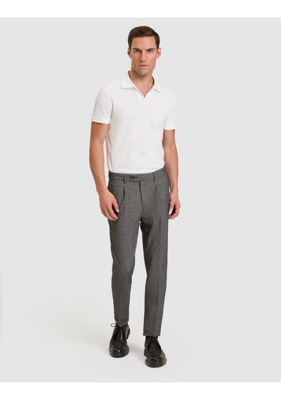 Pierre Cardin Koyu Gri Slim Tapered Kanvas Pantolon 50331140-vr080 Pierre Cardin Koyu Gri Slim Tapered Kanvas Pantolon 50331140-vr080