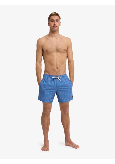 Quiksilver Stretch Prınted Erkek Şort Eqyjv04217-qk.blc2 Mavi