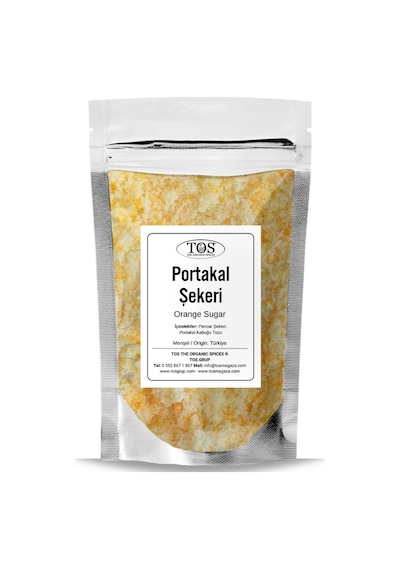 Tos The Organic Spices Portakal Şekeri 100 G Orange Sugar