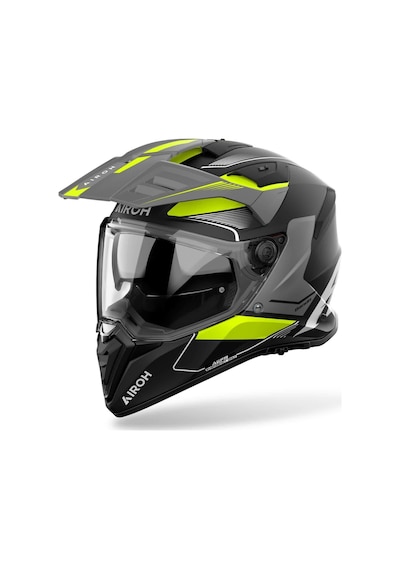 Airoh Bandit Tune Yellow Matt Kask Gri - Sarı