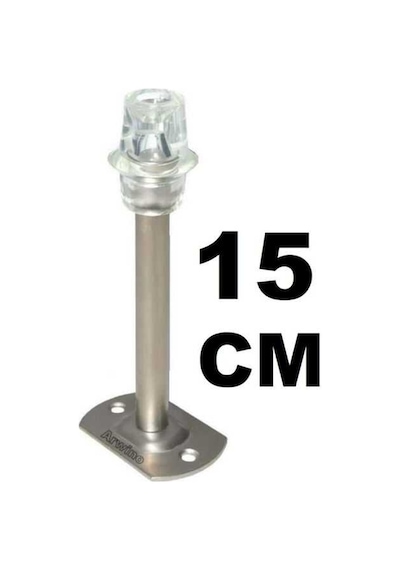 Sese Sac Yer Tamponu Plastik Başlı Saten Renk Stoper 15cm 210-08-53
