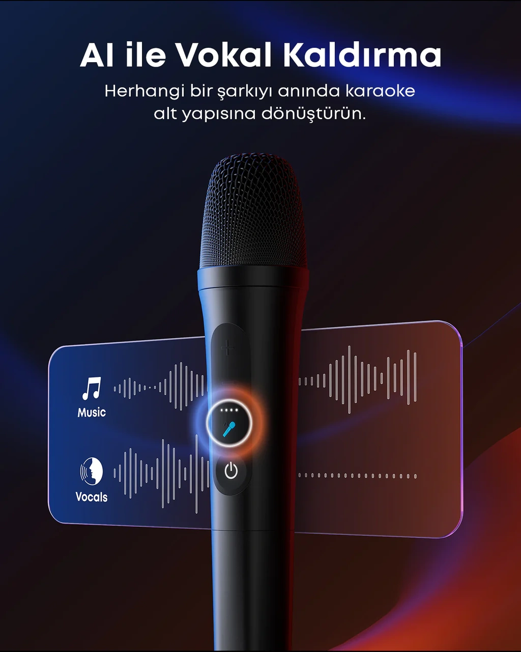 Anker Soundcore Rave 3s 200w Aı Karaoke Bluetooth Hoparlör Party Hoparlörü Yapay Zeka Destekli Vokal Kaldırma Siyah