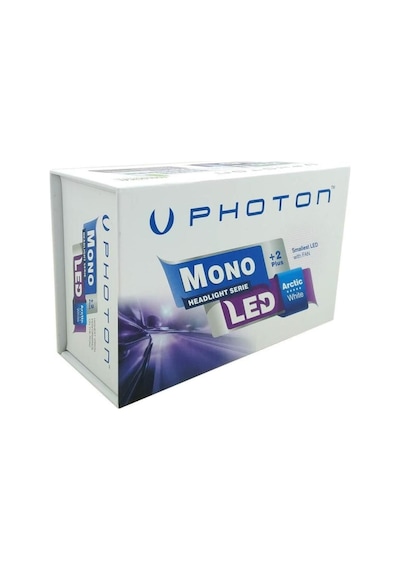 Megamarket06 Mono Hır2 9012 Led Xenon 14000 Lümen Headlıght Uyumlu