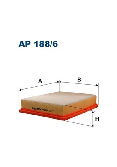 FILTRON AP188.6 HAVA FİLTRESİ SAAB 9-3 / 9-3 X SERİE II/YS3F 1.9
