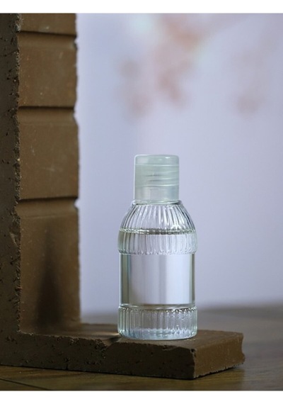 100 Adet 50 Ml Paw18 Şeffaf Fliptop Kapak Dezenfektan Kolonya Parfüm Hediyelik Nikah Düğün İçin Boş Plastik Şişe