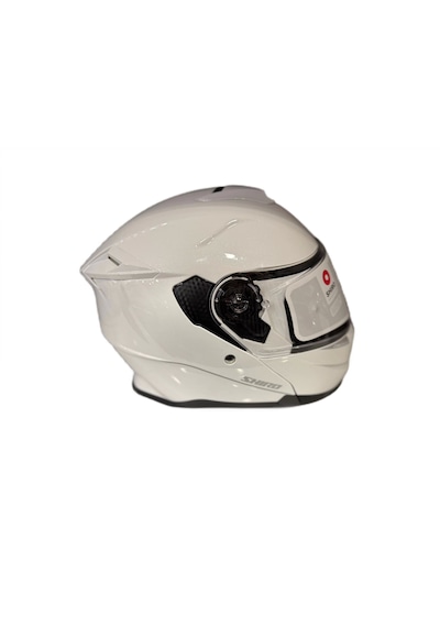 Shiro Discover Sv Çene Açılır Kask Parlak Beyaz