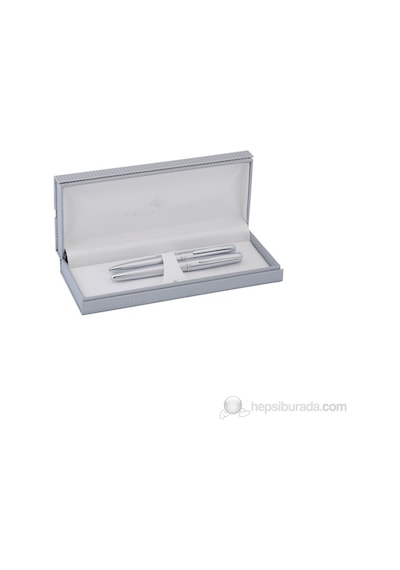 Steelpen Mat Krom Dolma Kalem + Tükenmez 2355 Çok Renkli