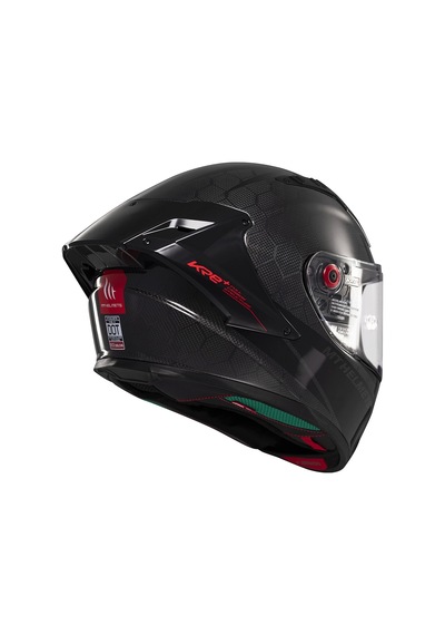 Mt KRE+ S Solid Carbon Solid Kask Siyah