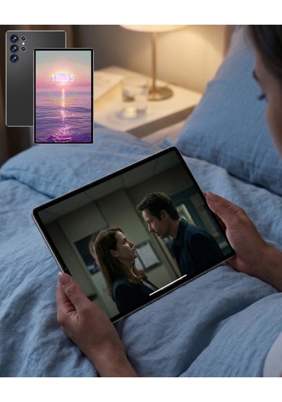 Wifi Destekli Android Tablet 10.1 İnç Geniş Ekran Tablet Seti
