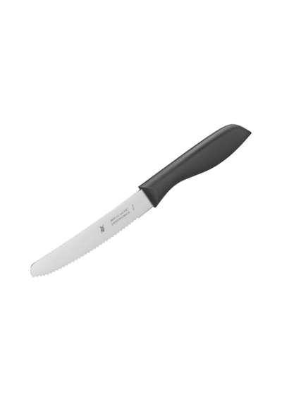 Tırtıklı Soyma Bıçak Seti Siyah 6 Parça Çok Renkli