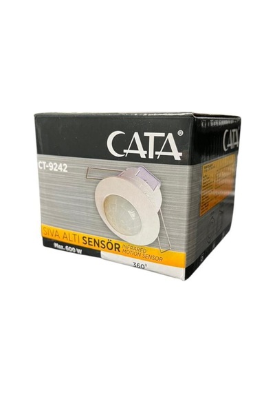 Cata Sıva Altı 360 Derece Hareket Sensörü Tavan Sensör Anahtarı Ct-9242