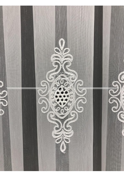 Tül Perde Taç Marka Ekselans Desen Serpme Suzene Motif Çok Renkli