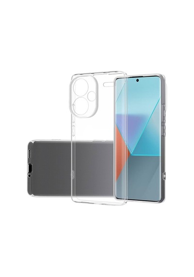 Xiaomi Redmi Note 13 Pro Plus İçin Uyumlu Darbe Emici Yumuşak Ultra İnce Sararmaz Şeffaf Kılıf