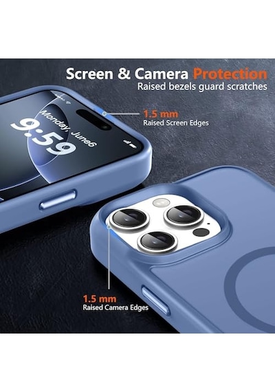 Pro Kılıf Capella Mag Özellikli Kickstand Clear Red - Acs07090 Diğer