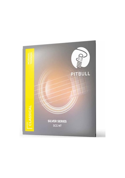 Pitbull Strings Silver Series Scg Nt Takım Tel Klasik Gitar Teli