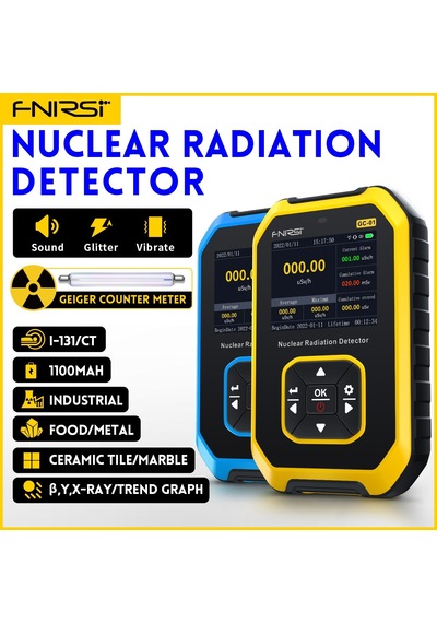 Fnirsi Gc-01 Nükleer Radyasyon Test Cihazı Dedektörü