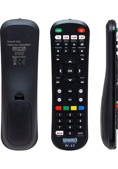 Rc-d3-03 Lcd Plazma Tv Kumandası W-1391