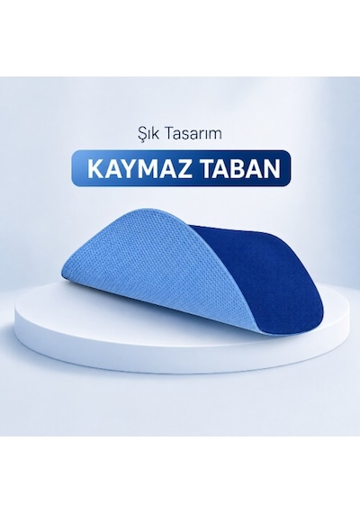 Black Flex Dijital Baskılı Memory Foam Ergonomik Bilek Destekli Orange Gri Mause Pad