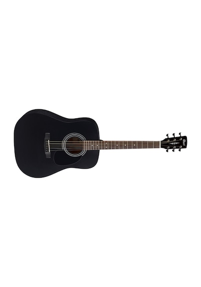 Cort Ad810Bks Akustik Gitar Siyah Satin Ladin Kapak Arka
