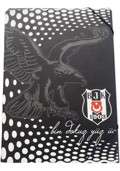 Beşiktaş Lastikli Karton Kutu Klasör Resim