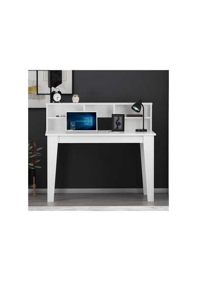 Liora Plus Beyaz Çalışma Masası