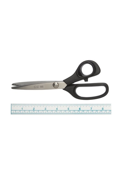 Kai N5350 Plastik Saplı Terzi Sürfile Zigzag Kesim Makası 230Mm