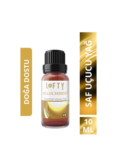 Lofty Bolluk Bereket Uçucu Yağ Buhurdanlık Esansı Oda Kokusu 10 ML
