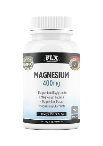 Magnezyum Bisglisinat Malat Taurat Glukonat 90 Tablet (451310451)