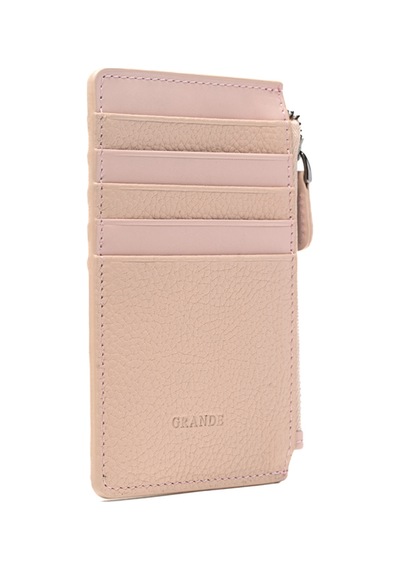 Pudra Cüzdan & Kartlık Unisex 864 Grande Deri Cüzdan Kartlık