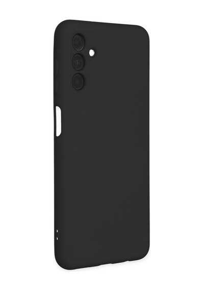 Galaxy A04s Kılıf Nano İçi Kadife Silikon - Siyah Bz8683140438289