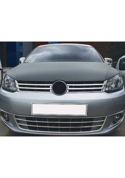 Vw Caddy Krom Ön Tampon Çıtası 3 Parça 2010-2014 Arası