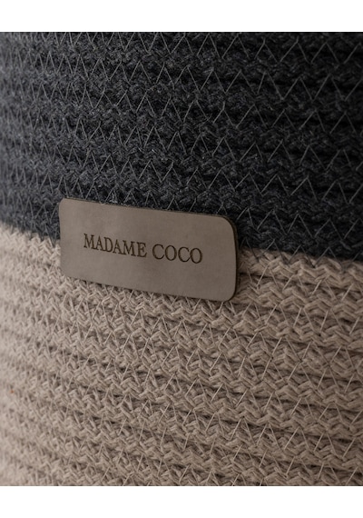 Madame Coco Rosévie Büyük Boy Sepet - Gri/bej 8684427109106 Çok Renkli