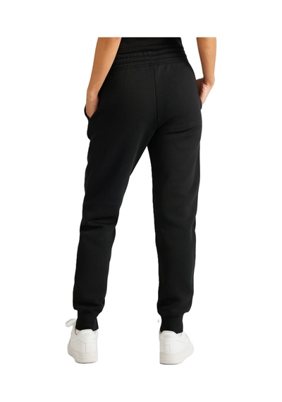 Nike Sportswear Phoenix Fleece Standart Fit Mid Rise Jogger Kadın Eşofman Altı Siyah Siyah