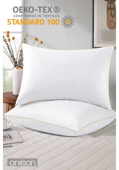 Nano Jel Yastık, 50x70cm - Otel Yastığı - Uyku Için En Iyi Yastık Seçeneği